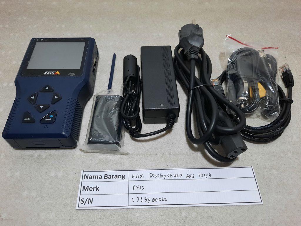 AXIS T8414 Installation Display – [KAS]